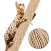 DIY SCRIPTING POST Juguete 20m/50m/100m Marco de trepadora de gato Tubo de cuerda de sisal natural para Cat Affin Claw Repeing Rope