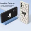 One Plus Nord2 Simple Cat Pattern Telefono Custodia per OnePlus 9 9r 8 7 7t Pro Nord CE 2 Lite 5G Coque in silicone liquido Coque