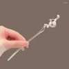 Hair Clips 2024 Chinese Style Sticks Vintage Chopstick Hairpins Women Clip Pin Headwear Wedding Headdress Jewelry Accessories