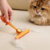 Pet Cat Dog Hair Remover Clean Brush Clothes Double-Sided Hair Scraper Manual Hair Ball Cleaning Scraper Fabric Lint Remover