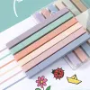 6 PCs/Ste Double Tipp Highlighter Stifte Kawaii Süßigkeiten Farbe Manga Marker Pastellgel Set Stationery Journal Supplies