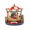 Decoratieve beeldjes Carrousel Musical Box Verjaardagsgeschenk huisdecoraties Accessoires Meubels