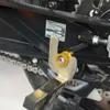 スズキ用のSwingarm Spools Slider v-Strom 650 DL250 DL650 DL1000 V-STROM650 VSTROM 1050XTオートバイアクセサリースタンドネジ