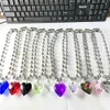 New Hot Selling Heart Shaped Crystal Pendant Korean Style Fashion Personality Versatile Necklace Accessories