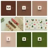 Mini Christmas Style Polymer Clay Cutter Snowman Antlers DIY INS Earring Cutting Die for Earring Jewelry Pendant Making Tools