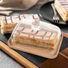 Mokken Cake Stand Display Plaat Deksel Holder Cover Koepel Voedselstandaards Partij voorgerecht borden Glass Domes Clear