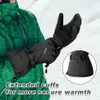 Professionelle Winter warme Skihandschuhe Thermische Fäustlinge Fahrrad Jagd Jagd Snowboard Skifahrrad Fahrrad Fleece wasserdichte Schneethandschuh Männer