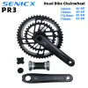 Senicx Road Crankset PR3 크랭크 165 170 172.5 175mm 46-30T 50-34T 52-36T 53-39T 도로 접이식 자전거 10 /11 /12 Speed ​​New