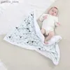 Decken wickeln babydecke warm warmes vlies thermisch neugeborenes weicher Kinderwagen Schlafabdeckung Säuglingsbettwickel Wickel Weichwaschbar dicke Decke Quilt Y2404118duky2