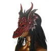 Halloween Mask Decoration Ball Carnival party cosplay dress up animal dragon mask 240328