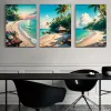 5D Beach Sea View Diamond Painting Landscape Cabin Full Drill DIY Diamond Embroidery Set Cross Stitch Mosaic Picture Home Decor