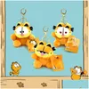 ANIMOS PLUSH PLUSH DE PRONTONO DE CATOOM CARTO DE 4 polegadas Cat P Toy Toy Dollchain Grab Hine Bag Pingente Drop Delivery Toys Gifts OTLFA