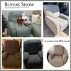 Stol täcker Jacquard Recliner soffa täcker Elastic Protector Lazy Boy Releas