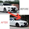 F10 F11 M Sport Spoiler labbro per paraurti anteriore + Copertina di canards laterali per BMW 5 Serie M Tech 2011-2017 Solo accessori per auto