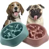 Dog Slow Feeder Bowl Anti-choking Food Bowl for Dogs Slow Eating Dog Feeders Healthy Diet Pet Bowl Feeding Supplies