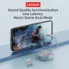 Original Lenovo LP10 TWS Game sans fil Écouteur Bluetooth 5.2 Double réduction du bruit stéréo Contrôle tactile de basse longue veille 300mAh