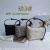 2023 New Luojia Cubi Lunch Box Bag Fashion Versatile Jacquard Embroidery Handheld Small Underarm Bag Womens Bag