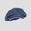 Berets Женщины Осень весна восьмиугольные кепки художники художники шляпы Sboy для мужчин Берет достиг пика женского по -мужской джинсовой шляпы