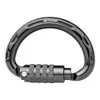 Carabiner Hook Universal Anti-rost Korrosionsbeständig höghållfast bergsklättring Skruva CARABINER Climbing Gear