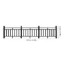 Fence Mini Miniature Decor Landscape Decorative Basing Miniatures Materials Scene Ornament Garden Adornment Prop Fences Model