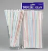 100pcsbag engångsbelastning av plastiska dricksstrån 20805cm Multicolor Bendy Drink Straw for Party Bar Pub Club Restaurant8939975