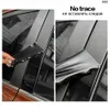 Auto opaco in vinile pellicola opaca gloss nera protettore striscia impermeabile finestra pellicola antipasto Accessori per auto fai -da -te