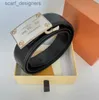 Ceintures de ceinture de ceinture boucle de mode authentique largeur de ceinture en cuir 38 mm 16 styles crios hautement qualité avec caisse de créateurs hommes femmes masculines +++++ y240411