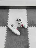 Klassiekers baby sneakers kleurrijke cartoon brief printen kinderschoenen maat 26-35 doosbescherming meisjes casual board schoenen jongens schoenen 24april