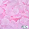 Fleurs décoratives 1000pcs Pétales roses artificielles coloré en soie fausse fleur de pétale fleur romantique anniversaire de la Saint-Valentin Favors de la Saint-Valentin