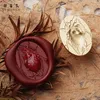 3D Retro Wax Fal Stamp Kwiaty/pory roku/serca Anioł Copper Head Koperty zaproszenia ślubne Scrapbooking