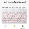 Tablet -PC -Koffer Taschen für iPad Mini 6 Fall Tastaturstand Hülle für iPad 7. 8. Generation Air 5 4 3 10.9 Pro 11 10.5 12.9 Russische spanische Korean 240411