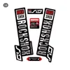 NEW Front Fork Sticker for Rock Shox SID Road Bike MTB Race accessories decals Personalized Bicycle STICKER decoration