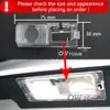 170 degrés AHD 1920x1080p Caméra de sauvegarde arrière pour Ford Edge SEL / LIMITED U387 2011-2014 Plaque d'immatriculation du support de caméra de secours