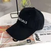 Nouveau brouillard Essentials Double Line Duckbill High Street Soft Top Baseball Cap de base de base pour hommes et femmes