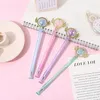 20st/Lot Creative Fairy Gel Pennor Söta 12 Constellations Star Magic Stick Neutral Pen 0.5mm Black Ink Kawaii School Stationery