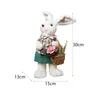 Garden Decorations Easter Figurine Animal Standing Statue For Lawn Balcony Outside