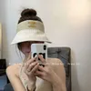 Celies Sun Hat 2024 Ny Summer Hat Style Design Sense Triumphal Arch Empty Top Strap Sunscreen Sunshade Female4 Logo