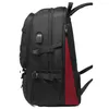 Mochila 50l 80l expandible para hombres 17.3 laptop USB USB Carga de gran capacidad Viajes escolares impermeables