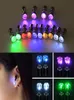 Fashion Up Bling LED Brincos do estilo Flash estilo brilhante Cristal de cristal de coroa Crown Studs Acessórios de joias de festa MOQ50PA4120196