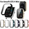 Case Case Case Glass لـ Amazfit GTS 4 Mini Smart Watch Pumper Screen Protector Huami Amazfit GTS4 GTS4 Mini Cover Shell