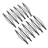 1/20pcs BBB Barret pour femmes Bobby Pin Metal Black Hairpins Snap Clips Clips Hair Cairgrip Fix Hair Styling Accessoires