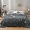 Koce H koc odpowiedni i jest dla sofy lekkie miękkie łóżek przytulania blanketów domowe tkaniny końcowe koc łóżka
