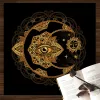 Языческая мистическая астрология Oracle Cards Комната дома декор Мандала Механическая скатерть Таро Таро