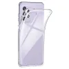 Étui de téléphone en silicone ultra mince pour Samsung Galaxy S21 S20FE S22 Ultra A53 A52 A72 A73 A51 A71 A13 A23 A33 A02S Clear Back Case