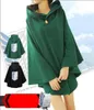 Japanese Hoodie Anime Attack On Titan Cloak Necklace Shingek No Kyojin Scouting Legion Cosplay Costume Green Back Cape Halloween Q5680299