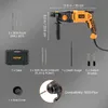 Vevor 800W Rotary Hammer Max Driling 26mm 4Modes sdsplus Cordée Béton Béton Drive de démolition électrique Drill 240407