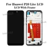 5.84 "Affichage pour Huawei P20 Lite LCD Totch Screen Digitizer pour Huawei Nova 3e LCD ANE-LX1 ANE-LX2 Affichage des pièces de remplacement de l'affichage