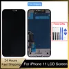 LCD för iPhone 11 Display Passiste Pris Fabrik Display för iPhone 11 -skärm ersättande nodead pixel AAA +++ betyg