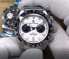 腕時計Pagani Design Mens Panda Chronograph Luxury Quartz Wrist Es日本のメントサファイアミラー10Bar防水時計