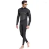 女性用水着SBART ONE-PIECENEOPRENE3MMダイビングスーツ冬の長袖男性ウェットスーツはクラゲのシュノーケリングを防ぐ